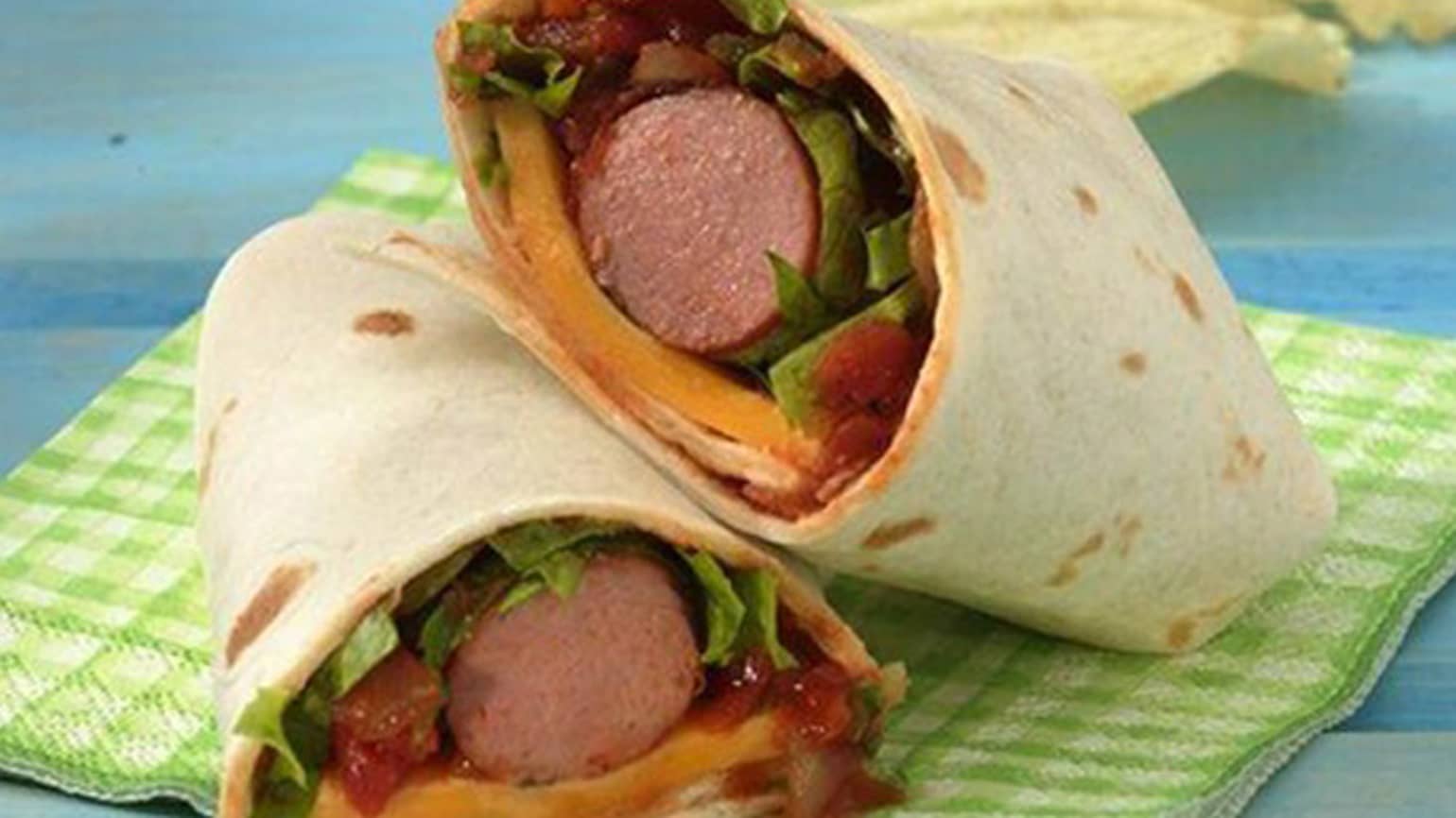 PIADINE HOTDOG GRIGLIATE CON SALSA